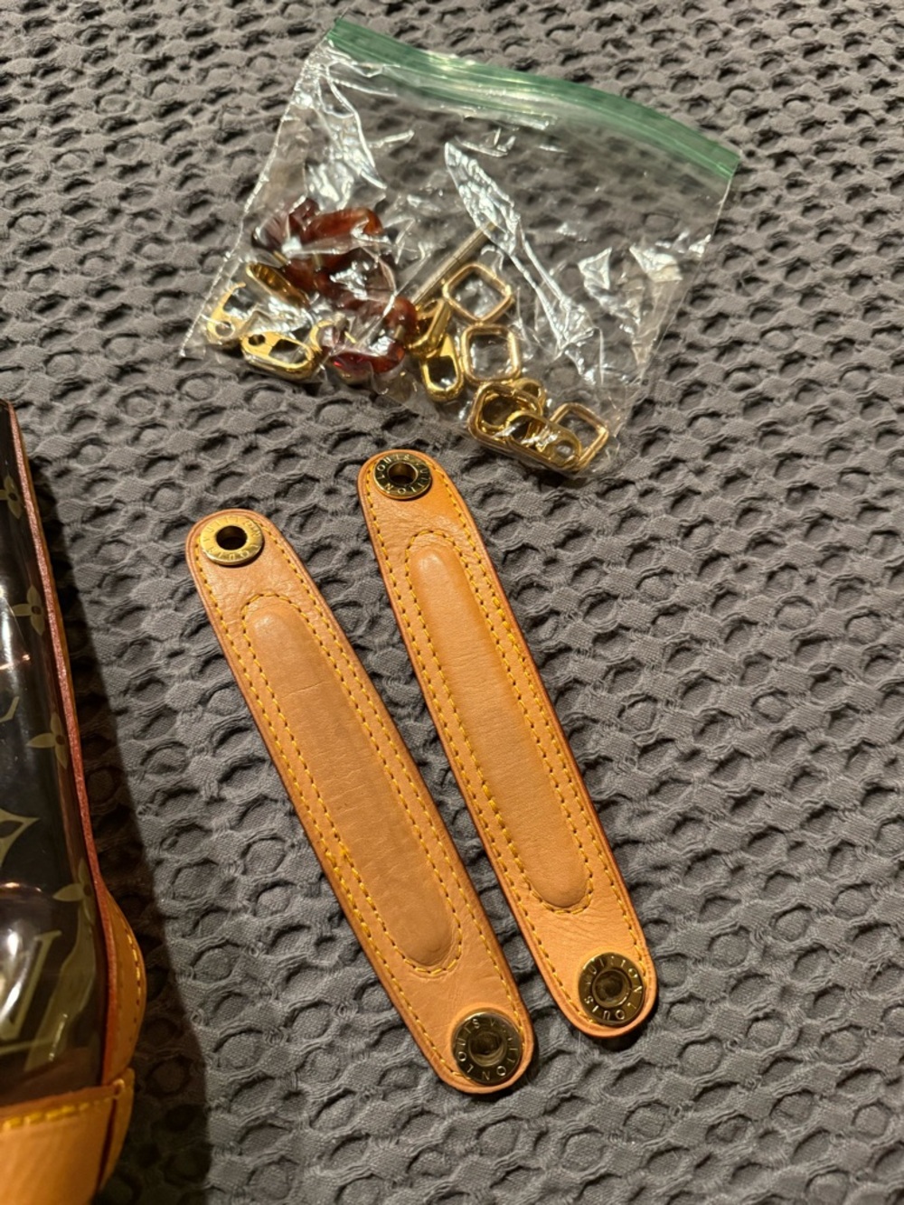 Louis Vuitton Monogram Vinyl Cabas Ambre PM Tote Bag - Picture 2 of 12